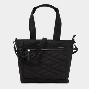 Women's Hedgren Zoe Medium Rfid Tote Bags Black | MIV8217LA