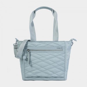 Women's Hedgren Zoe Tote Bags Light Blue | NDK4587SF